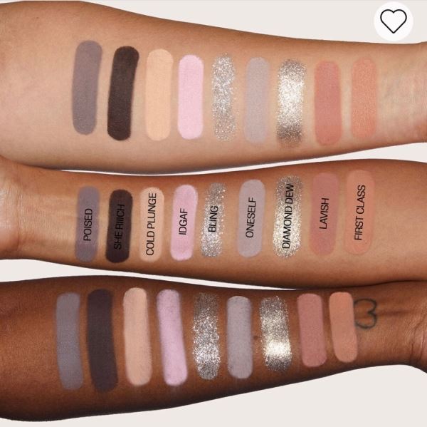 Новая и шикарная Huda Beauty Icy Nude Eyeshadow Palette