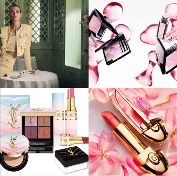 Весенние коллекции 2025: Estee Lauder, YSL, Guerlain, Dior