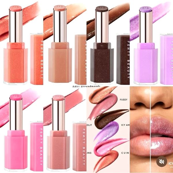 Бьюти новости: Fenty Beauty блестящая помада, Laneige уходовые блески, Lancôme румяна